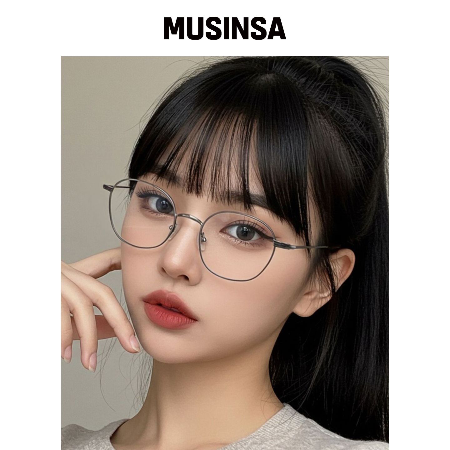 GLASSUS Beta Titanium 眼镜 H1522 MUSINSA韩国直邮官方正品