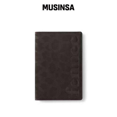 FENNEC LEO 护照夹 - 棕色 MUSINSA韩国官网直邮进口