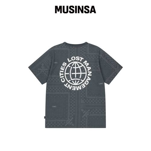 LMC OG COMBO TEE 波西米亚图案T恤韩国官网直邮进口MUSINSA
