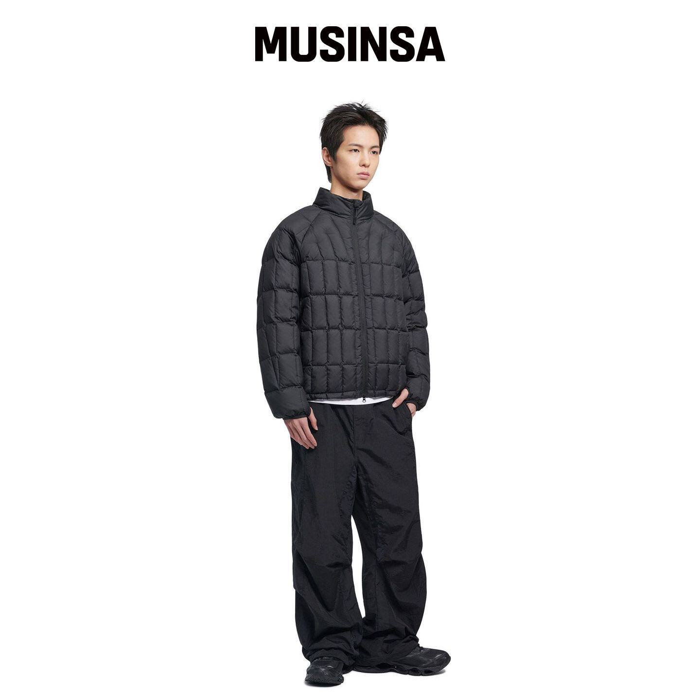 NOMANUAL NEO LIGHT 羽绒服 - 黑色 MUSINSA韩国官网直邮进口
