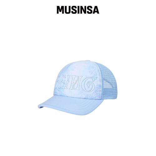 WELLBEING EXPRESS Orchid Mesh Cap 天空蓝韩国官网直邮进口