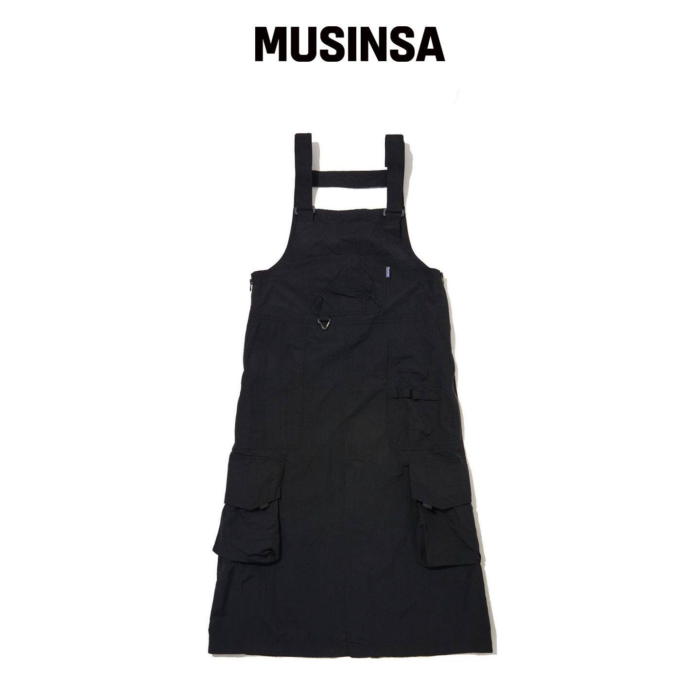 PENFIELD 防撕裂工艺背带裤黑色_FR2WS78F MUSIN韩国官网直邮进口