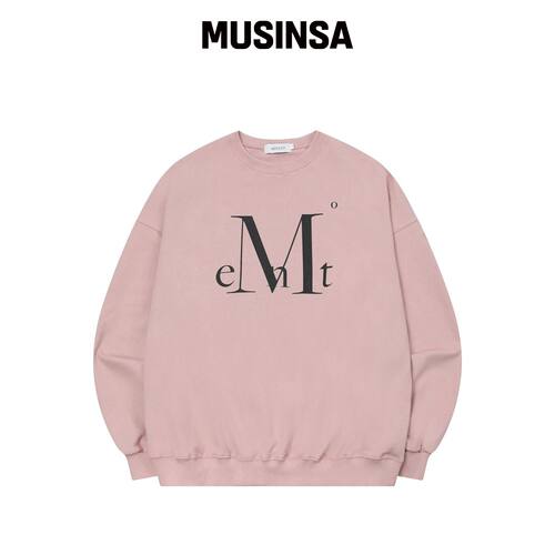 MUCENT 主标志SIGNATURE运动衬衫（男女通用） M韩国官网直邮进口