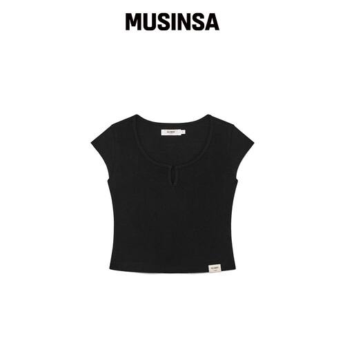 GLOWNY G分割T恤 (3色) MUSINSA韩国官网直邮进口