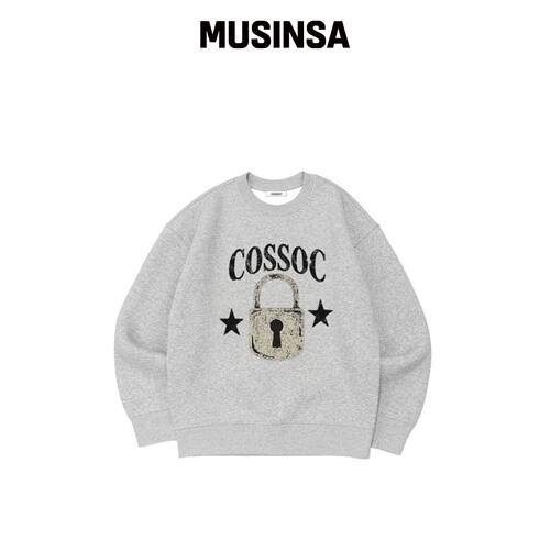COSO CC ROCK AND STAR 运动衬衫 (灰色)韩国官网直邮进口MUSINSA