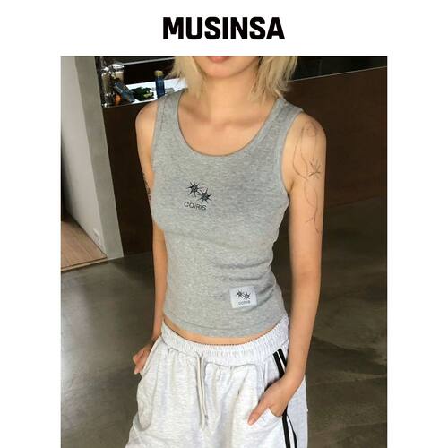 COIRIS LEON 圆领无袖上衣 (4 KOLOR) MUSINSA韩国官网直邮进口