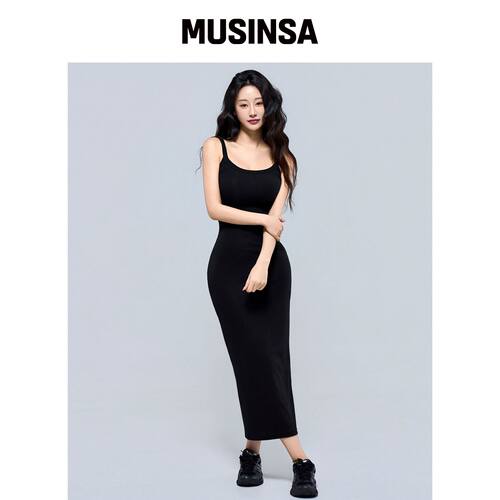 PHYSICAL GARMENTS P5072 SYMBOL 罗纹长款连衣 韩国官网直邮进口