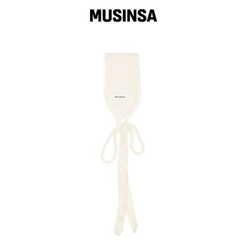 NICK&NICOLE 毛线耳罩_奶油色 MUSINSA韩国直邮官方正品