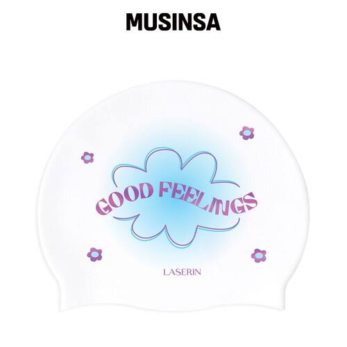 LASERIN 好肤感泳帽 白色 MUSINSA韩国官网直邮进口
