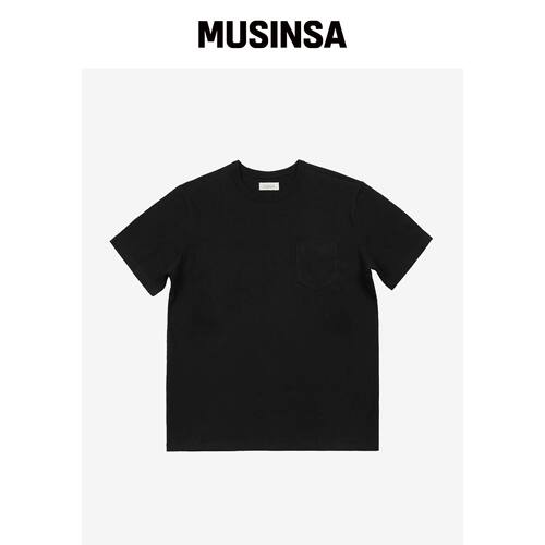 SORTIE Essential Comfort Poket T-Shirts（黑韩国官网直邮进口