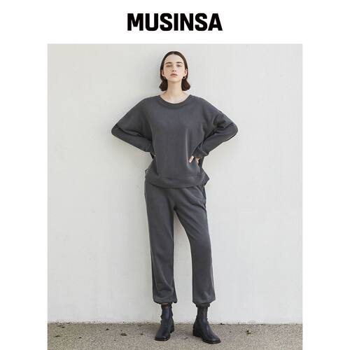 A.RIFF 经典热裤子_炭灰色 MUSINSA韩国官网直邮进口