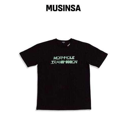 RESPECT 霓虹半高领T恤 MUSINSA韩国官网直邮进口