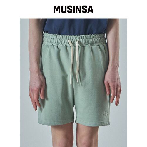 LAD EDITION 运动卫裤_打火机绿色韩国官网直邮进口MUSINSA