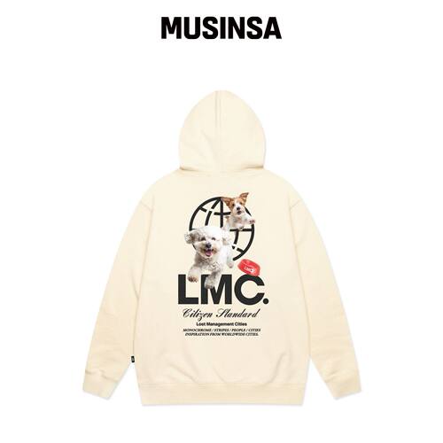 LMC FLYING PUPPY 连帽卫衣 象牙色韩国官网直邮进口MUSINSA