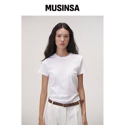 PLATDUJOUR 圆领halff (IVORY) MUSINSA韩国直邮官方正品