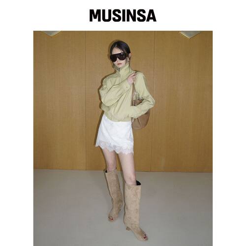 PROJECT WAVE VIA JUMPER-黄绿 MUSINSA韩国官网直邮进口