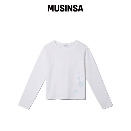 VIVA LA VIDA 5STAR 女款长袖T恤 MUSINSA韩国直邮官方正品