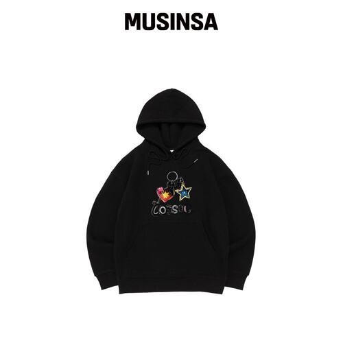 COSO CC key戒指 hoodT恤 (VLACK)韩国官网直邮进口MUSINSA