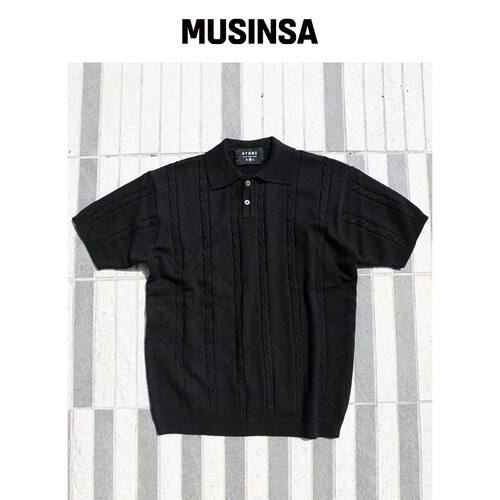 XTONZ XTK016 针织衫休闲风男士POLO衫MUSINSA韩国直邮官方正品