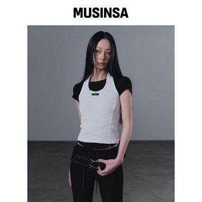 GROWHIDE BOLDY STUDDED HALTER LISSE无袖上衣_韩国官网直邮进口