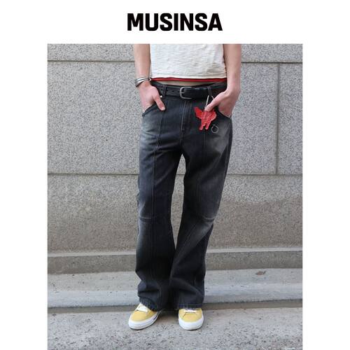 DOFFJASON MUSE 半喇叭裤 MUSINSA韩国直邮官方正品官网直邮进口