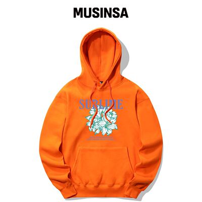 TRIPSHION SUBLIME FLOWER LOGO 连帽卫衣 - 橙韩国官网直邮进口