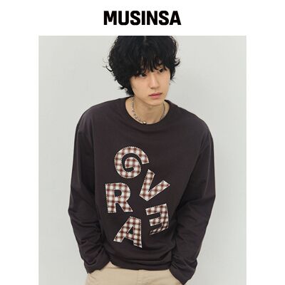 GRAVER [UNISEX] G CHECK 长袖衬衫_3色 MUSINSA韩国官网直邮进口