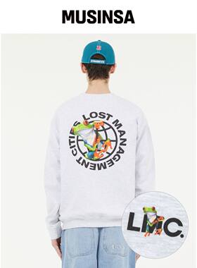 LMC FROG 卫衣 浅灰色韩国官网直邮进口MUSINSA