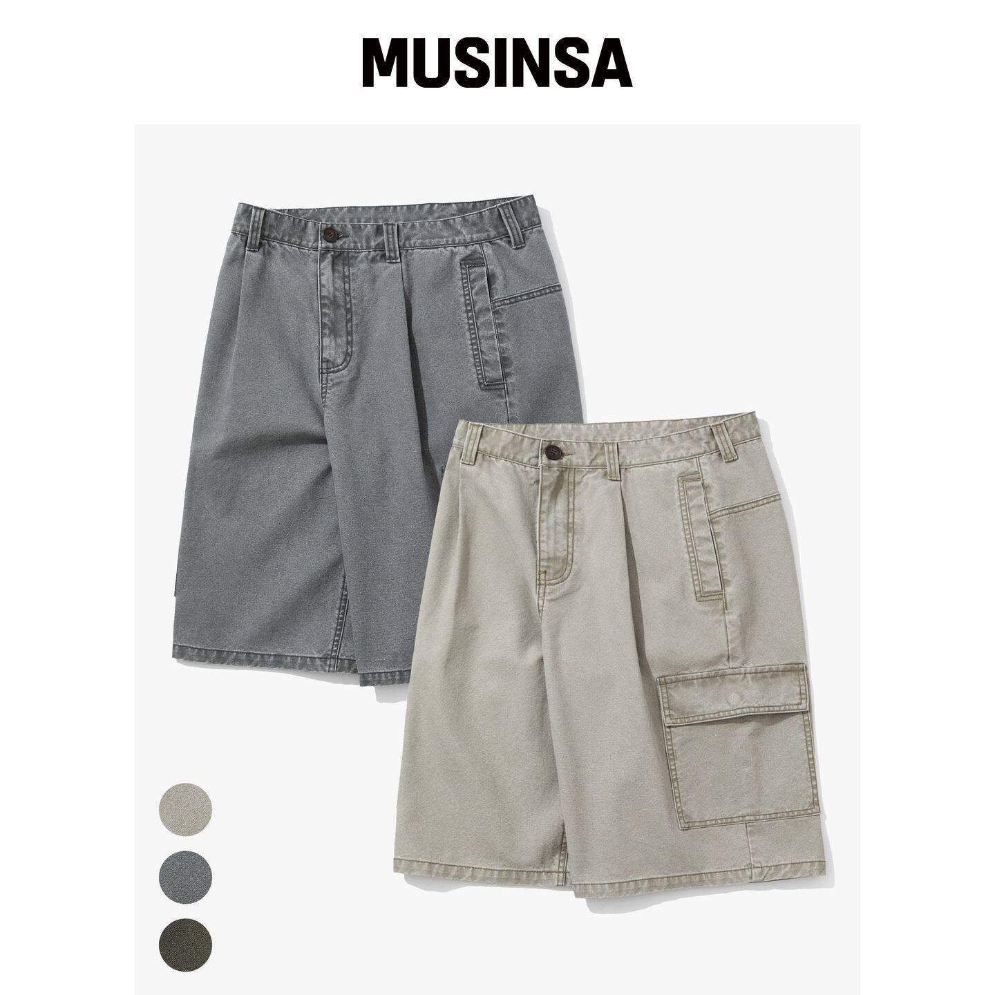 SUARE VTG 服饰 百慕大短裤 - 3种颜色 MUSINSA韩国直邮官方正品