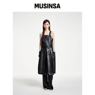 AIFERUNWAY LEATHER HIDDEN HIP AAPE 连衣裙 2 韩国官网直邮进口