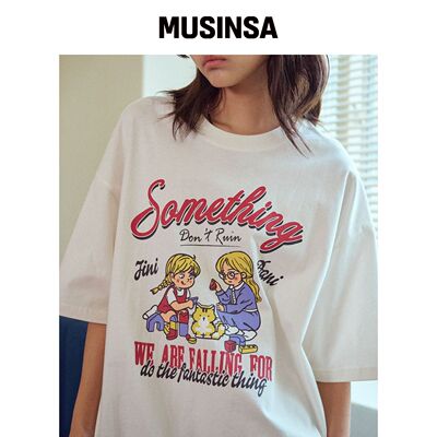 CPGN STUDIO Jini Dani 短袖T恤 奶油色 MUSINSA韩国直邮官方正品