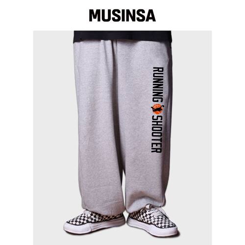 RESPECT 跑步运动裤（灰色） MUSINSA韩国官网直邮进口