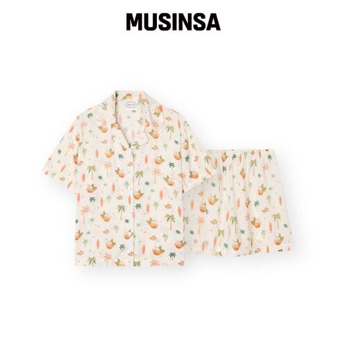 ORCITE 睡衣女性短袖居家服套装家居服 MUSINSA韩国官网直邮进口