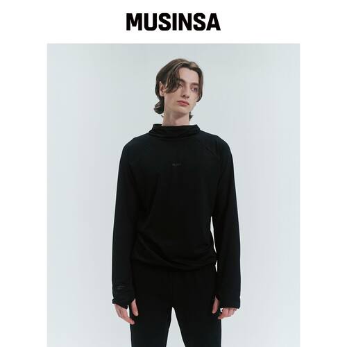 PLAKNIT ESSENTIAL HEAT 绒面跑步连帽衫韩国官网直邮进口MUSINSA