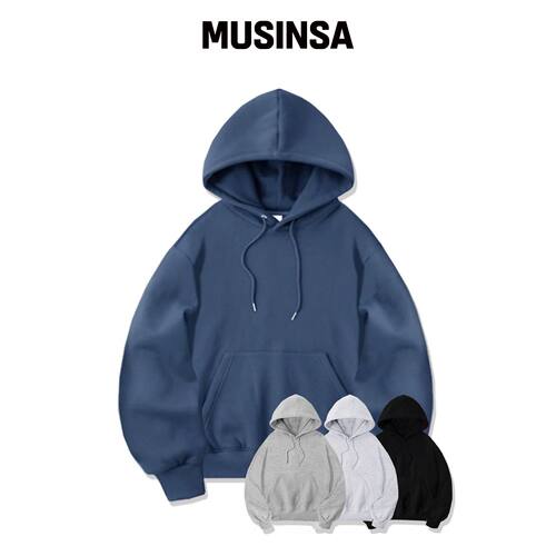 LIKE THE MOST 软版型连帽卫衣_4种颜色 MUSINSA韩国官网直邮进口