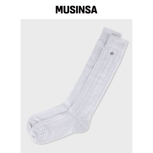 OTZ 长筒透视袜 银色 OZAYGA226S MUSINSA韩国官网直邮进口