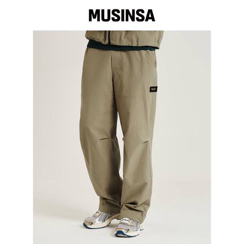 BEENTRILL 聚酯纤维热裤子（卡其色） MUSINSA韩国官网直邮进口