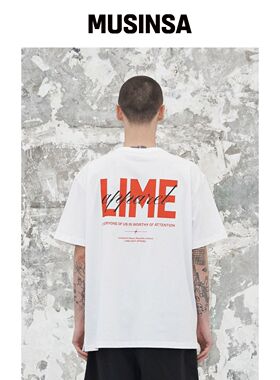 LIMELIGHT APPAREL APPAREL LIME LOGO T恤（白/韩国官网直邮进口