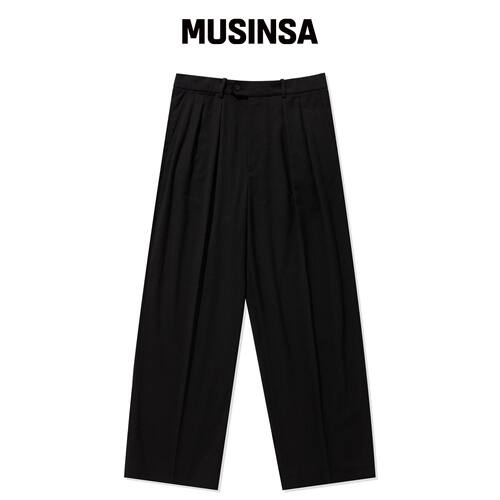 NAMERCLOTHING MODIFY PANTS 黑色韩国官网直邮进口MUSINSA