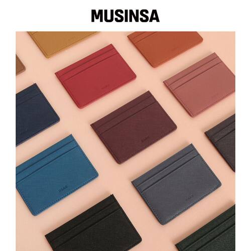 D.LAB 皮革简单卡支架 - 13色 MUSINSA韩国直邮官方正品