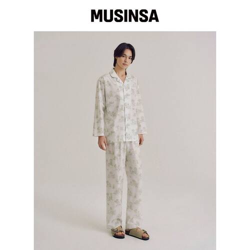 ORCITE 睡衣男士长袖居家服套装家居服 MUSINSA韩国官网直邮进口