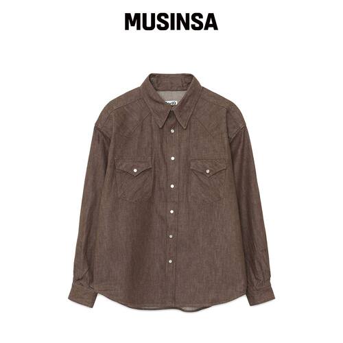 MODNINE Iron Dust - 衬衫 MUSINSA韩国官网直邮进口