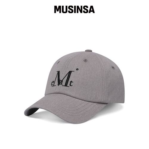 MUCENT 招牌款棒球帽（伯爵灰） MUSINSA韩国官网直邮进口