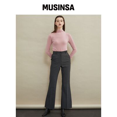 MANAVIS7 ABC 靴子中帮 slacks [茶色] MUSINSA韩国官网直邮进口