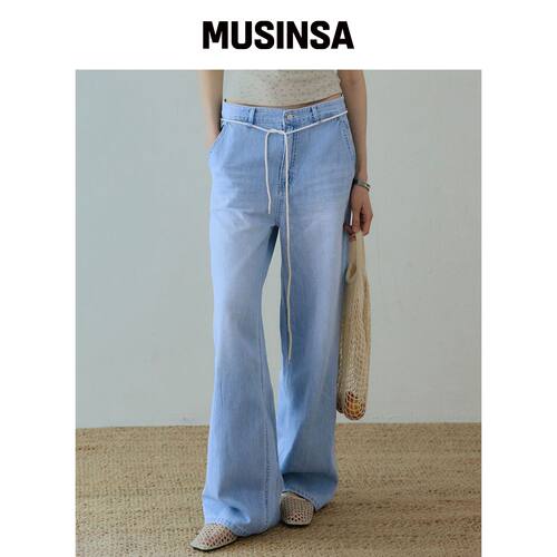 LOVLOV SO LIGHT 宽松牛仔裤 MUSINSA韩国官网直邮进口