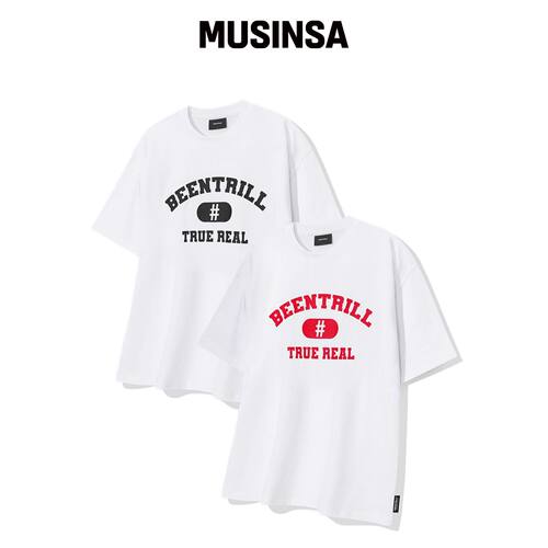 BEENTRILL TRULY REAL ARCH LOGO T恤（2PACK）韩国官网直邮进口