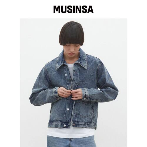 DECET Dawn Denim Jacket DCJK001 蓝色韩国官网直邮进口