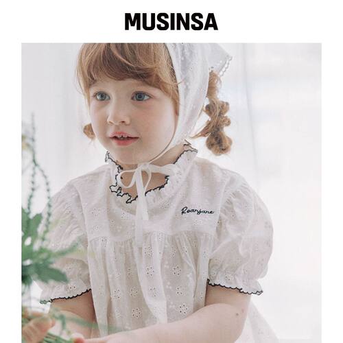 ROANJANE Madeline 连衣裙+蓝色短裤套装 MUSINS韩国官网直邮进口