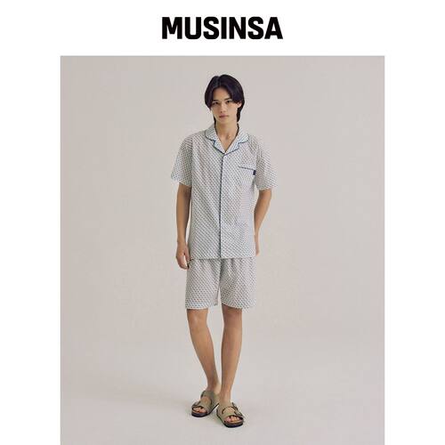 ORCITE 睡衣男性短袖居家服套装家居服 MUSINSA韩国官网直邮进口