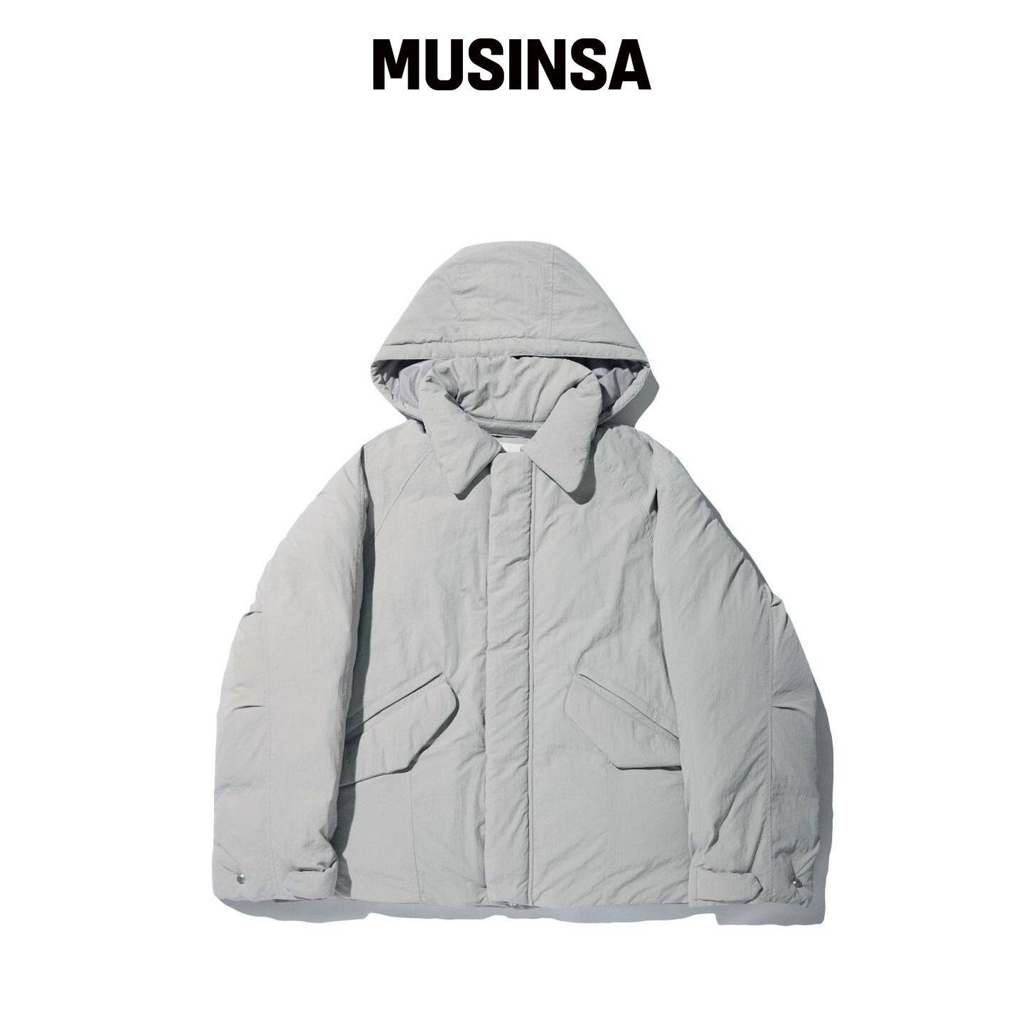 BESLOW MK3 羽绒服 灰色 MUSINSA韩国官网直邮进口